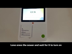 آلة ECG محمولة ودائمة القيادة 3 قنوات 12 للكلاب والقطط الفعال الفحص القلبي