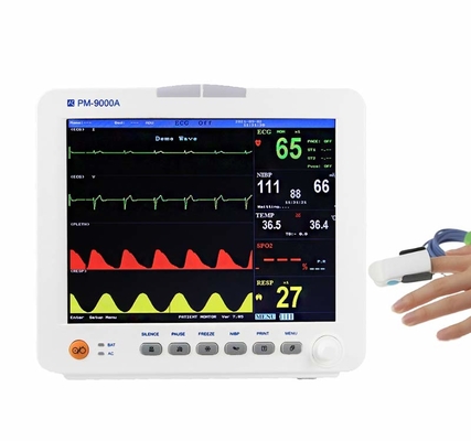 Icu Bedside Portable Multiparameter Monitor المعدات الطبية Pm-9000a