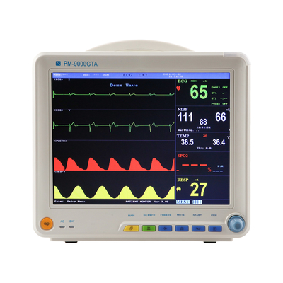 Vital Sign Multi Parameter Patient Monitor معدات مستشفى Ccu Icu 12.1 بوصة