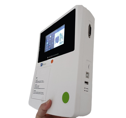 4.3 بوصة الشاشة اللمسية آلة ECG الطبية لمراقبة صحة الجسم شهادة ISO