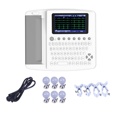 7 بوصة EKG آلة رسم القلب 12 قناة ECG آلة PC ECG البرمجيات