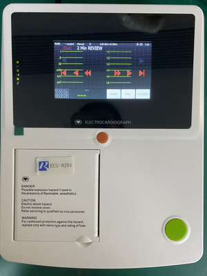 4.3 بوصة الشاشة اللمسية آلة ECG الطبية لمراقبة صحة الجسم شهادة ISO