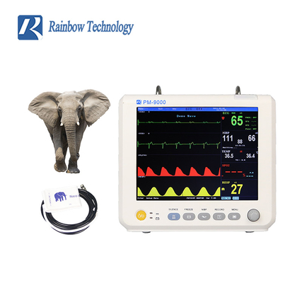 المعدات المستشفى ECG ICU متعدد المعلمات المريض الشاشة المحمولة