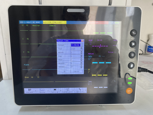 8 بوصة شاشة LCD متعددة المعلمات مراقبة المريض للمستشفى ICU