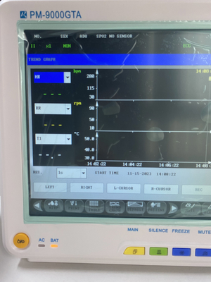 استخدام المستشفيات NIBP ECG 12.1" لمراقبة المعايير المتعددة للتحليل