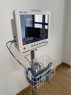 مراقبة المرضى بمعدلات متعددة ICU السعر المستشفى مراقبة المرضى الطبي الجهاز المحمول الوقوف العربة المتحركة