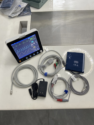 8 بوصة شاشة LCD متعددة المعلمات مراقبة المريض للمستشفى ICU