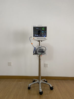 جهاز تخطيط القلب المحمول مقاس 12.1 بوصة، جهاز مراقبة العلامات الحيوية مع ضمان لمدة سنة واحدة لغرفة العناية المركزة