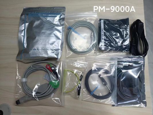 شاشة مراقبة المريض متعددة المعايير مقاس 12.1 بوصة مع 6 معايير و ETCO2 اختياري لوحدة العناية المركزة والاستخدام بجانب السرير