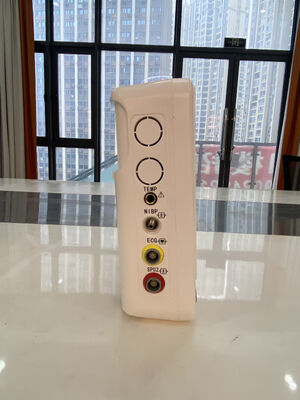 شاشة تخطيط كهربية للقلب طبية محمولة مقاس 10 بوصات، متعددة المعلمات، للعناية الحرجة، شاشة قلب محمولة