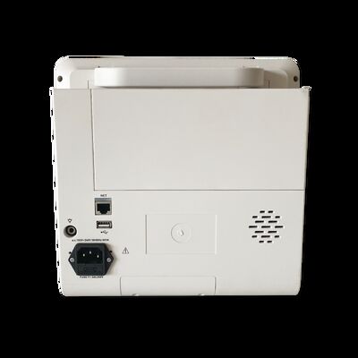 شاشة LCD ملونة مقاس 12.1 بوصة لمراقبة المرضى متعددة المعلمات مع 6 معلمات (ECG/HR/RESP/SPO2/NIBP/Temp) وقابلة للتركيب على عربة/حامل حائطي