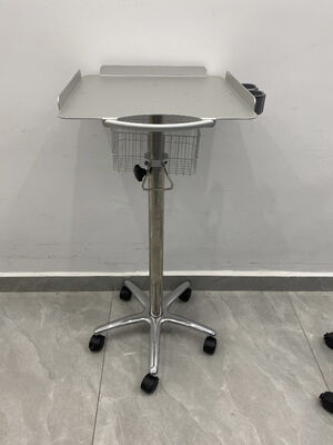 عربة مراقبة المرضى المعدنية بتصميم عصري مع خدمة OEM لمعدات المستشفيات والعيادات