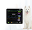 ICU CCU معدات المراقبة البيطرية ECG Multi Parameter Veterinary Monitor