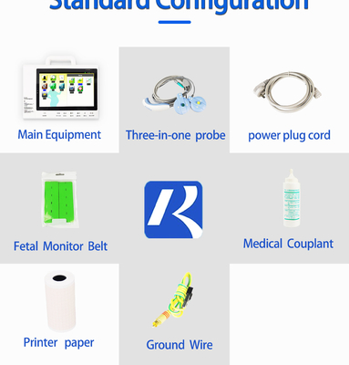 مراقبة الجنين المحمولة CTG توفير خدمة ضمان التجارة لمراقبة الأمومة